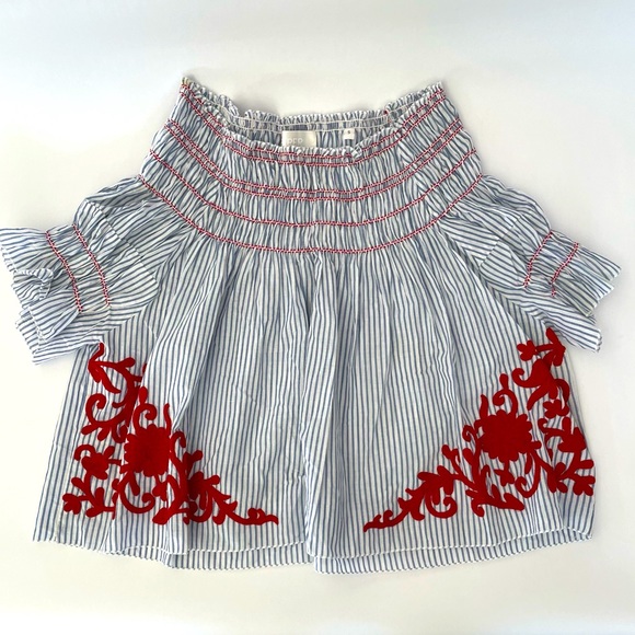 Piper by Townsen Off the Shoulder Top, sz small - Picture 1 of 8